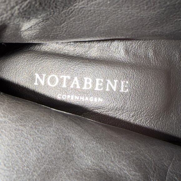 NOTABENE COPENHAGEN Studded buckle boots sz 39 1/2 / 9 - Picture 8 of 9